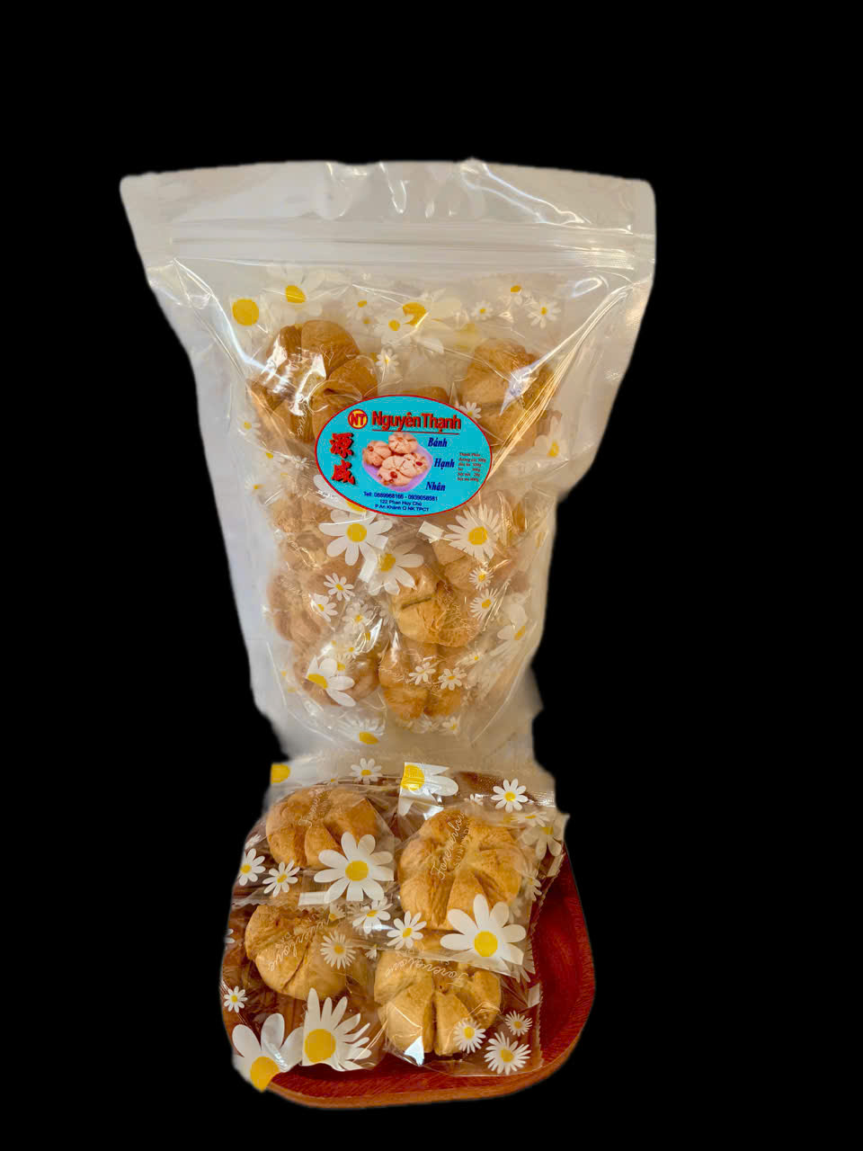 Bánh Hạnh Nhân Túi 450g khoản 20 đén 25 cái